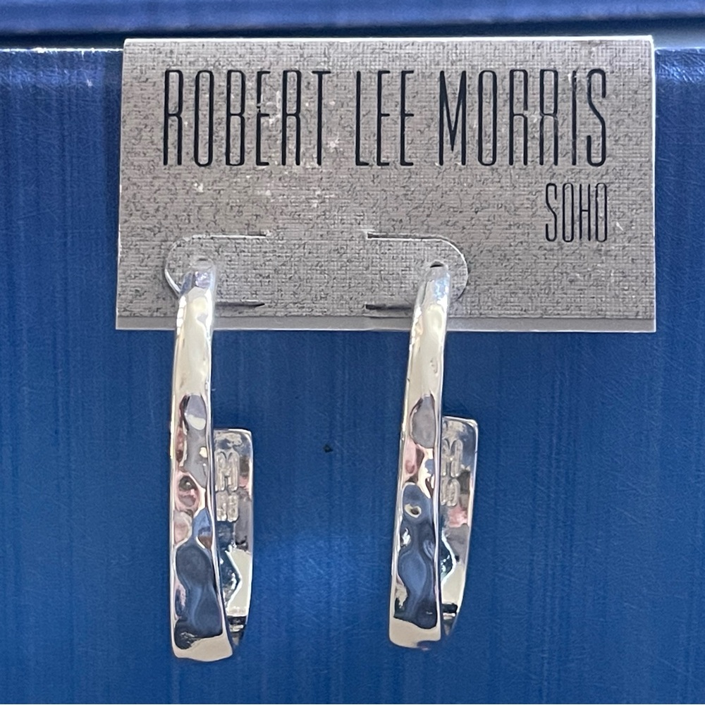 Soho Silver Minimalist Drop Earrings